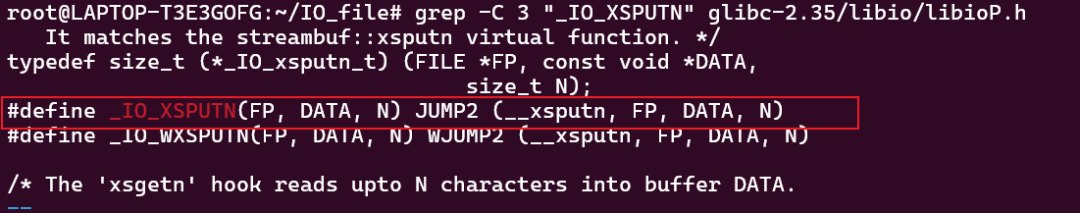 查找_IO_XSPUTN宏的定义
