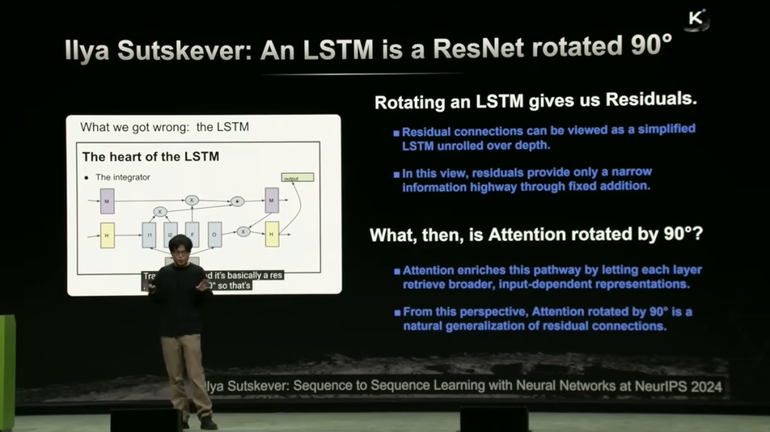 Ilya Sutskever关于LSTM与残差连接的见解