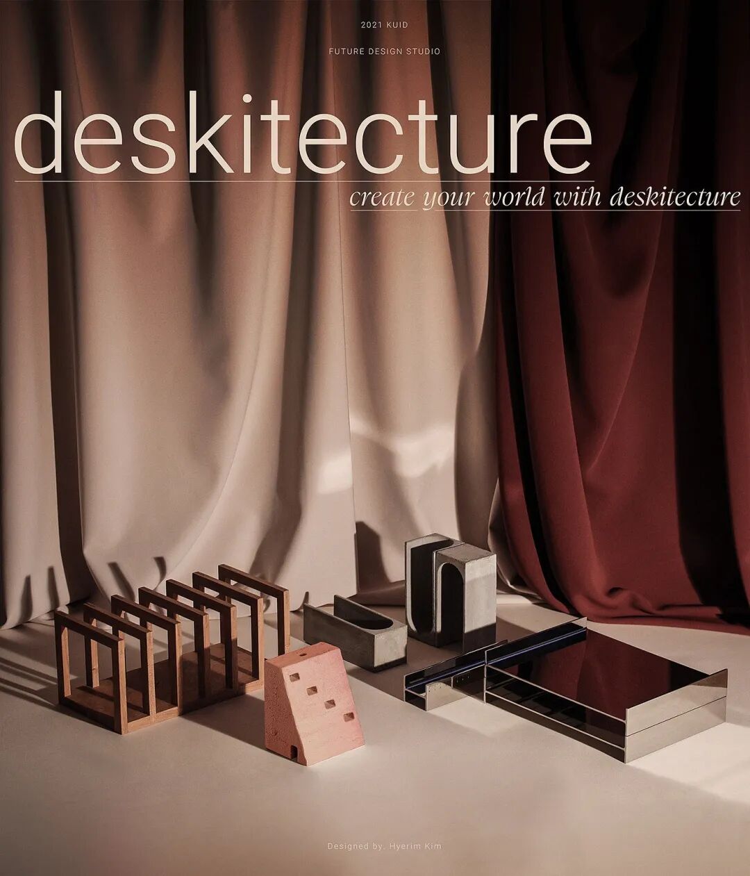 Deskitecture 创意桌面建筑设计概念