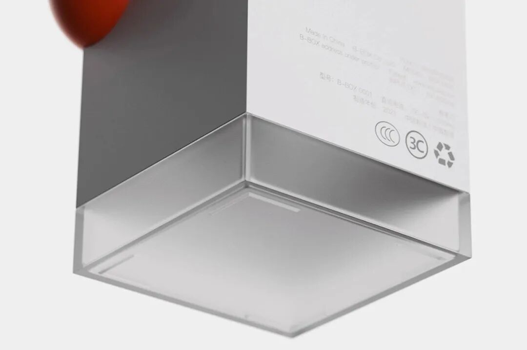 B-BOX包装盒局部信息