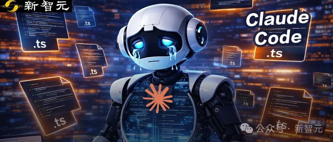 Claude Code 流泪机器人概念图