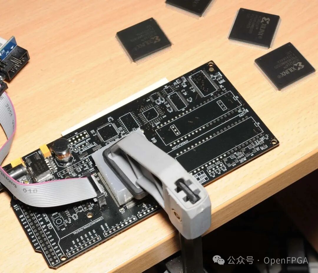 FPGA开发与调试环境示意图