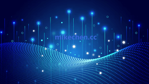 抽象的科技感背景图