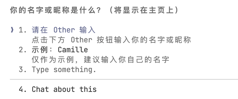 第一阶段信息收集界面