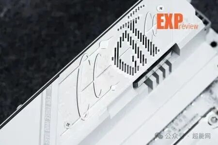 显卡散热器特写