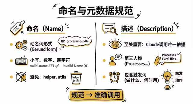 技能命名与元数据规范指南