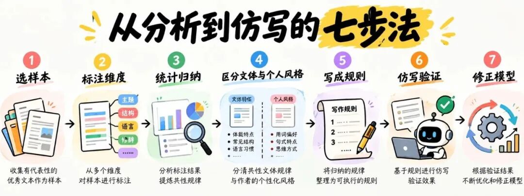从分析到仿写的七步法