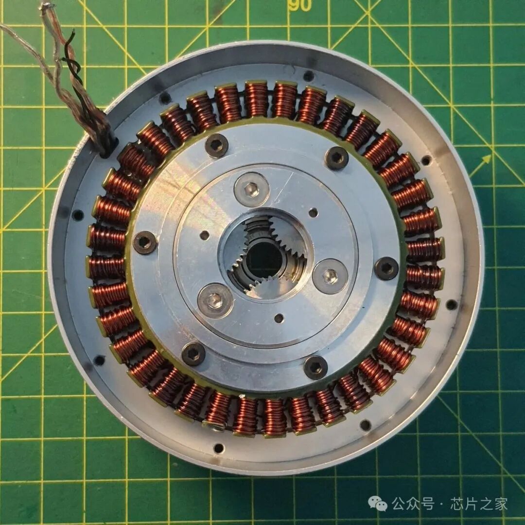 集成在定子内部的行星齿轮系统