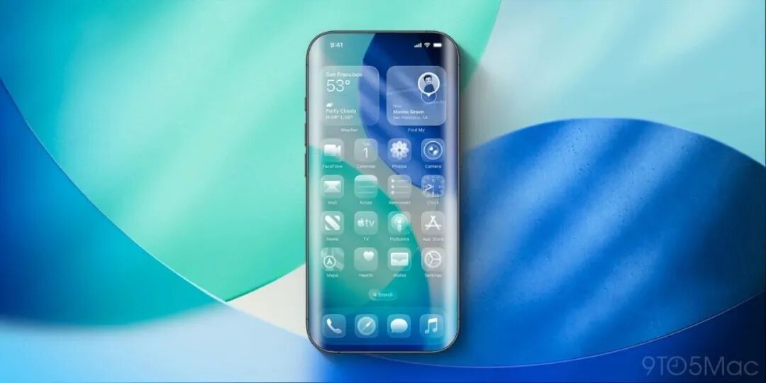 iPhone主界面概念图