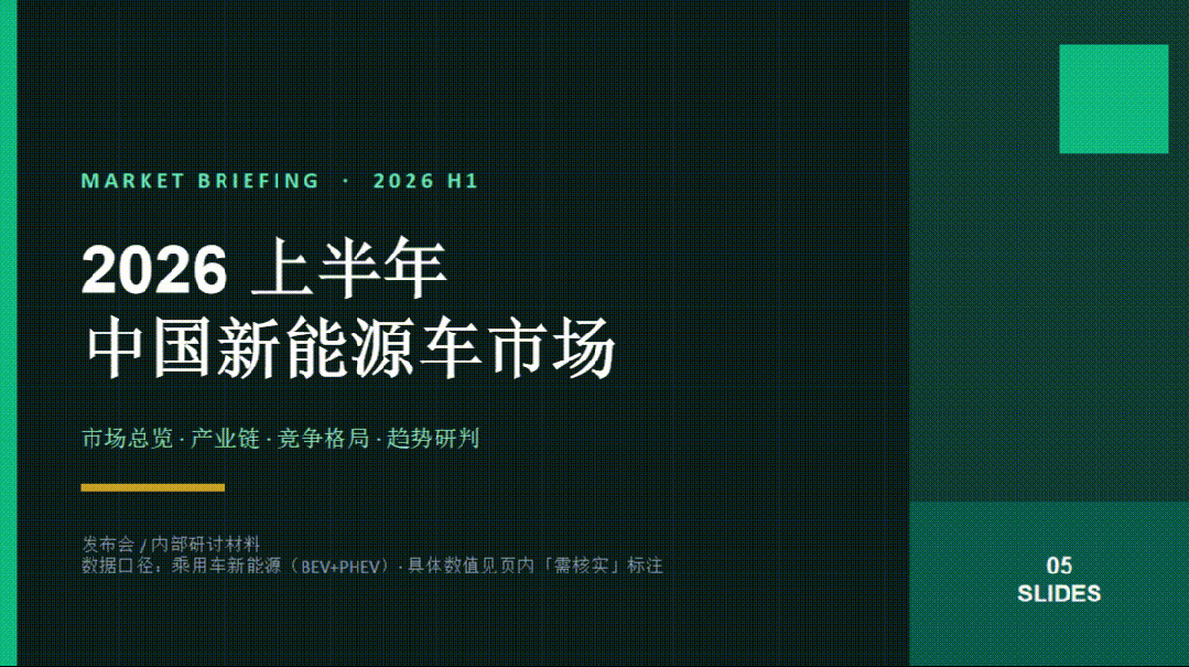 Grok生成的5页PPT幻灯片缩略图,包含市场总览与产业链图