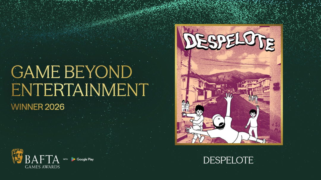 BAFTA游戏奖超越娱乐奖获奖海报：《Despelote 街头足球》