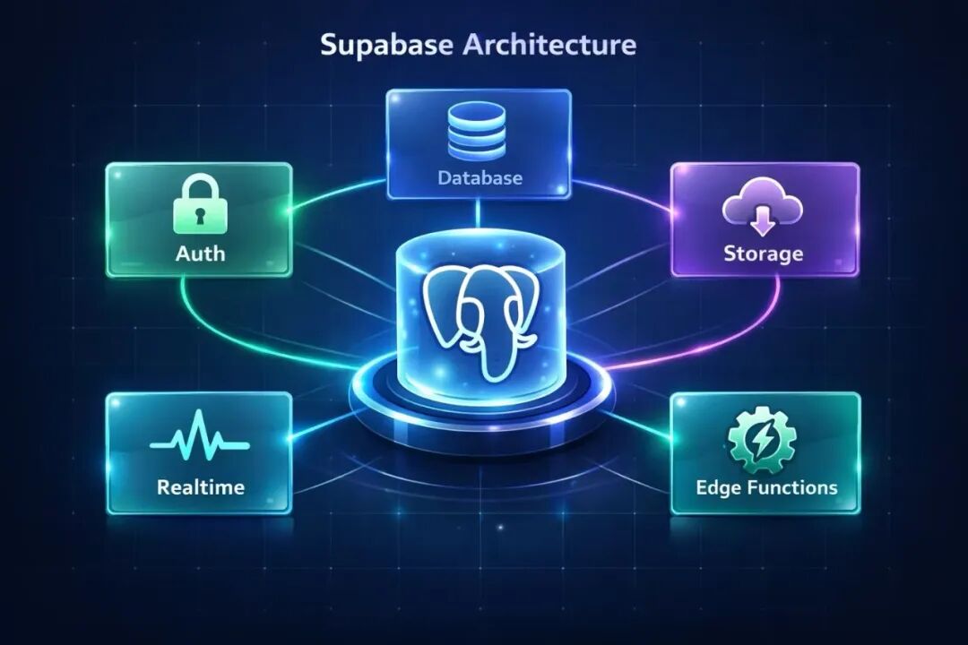Supabase核心架构图