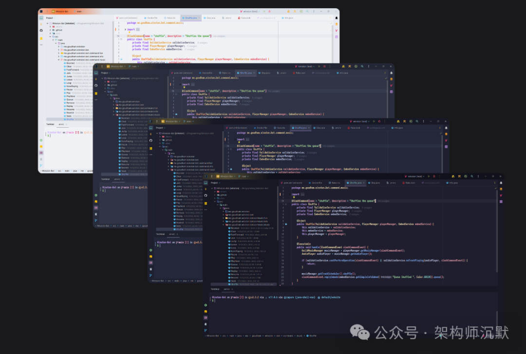 Catppuccin Theme演示图