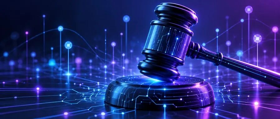 AI科技法槌示意图——法律与AI的交汇