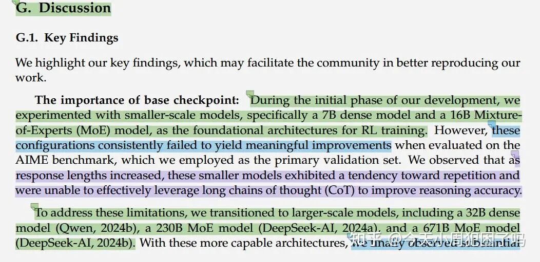 关键发现：基础检查点的重要性