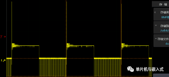 控制信号上叠加的干扰与关断尖峰