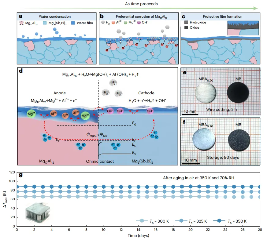 阳极保护策略示意图与腐蚀演化过程