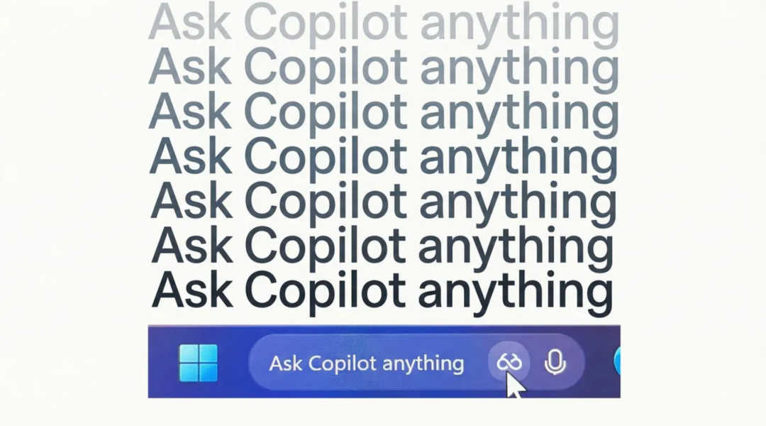 Windows Copilot搜索界面截图