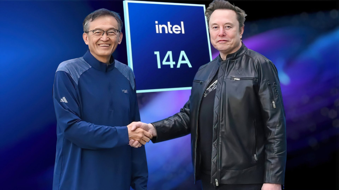 英特尔14A技术合作握手