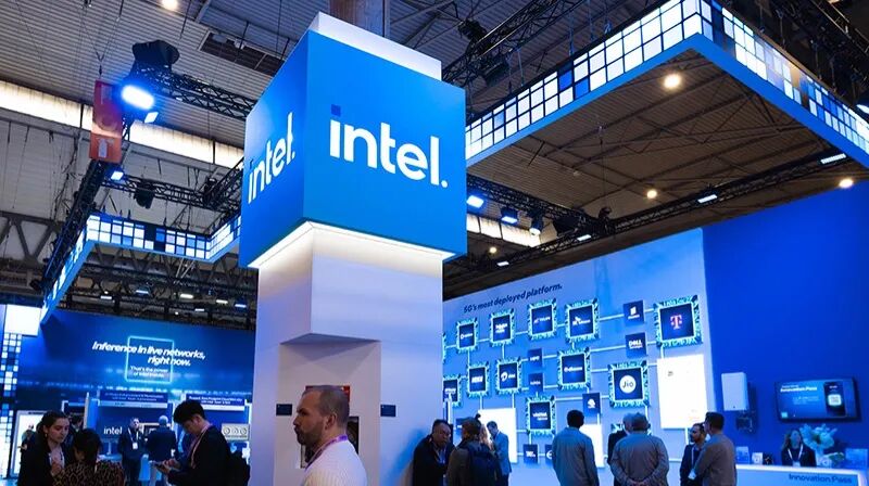 英特尔公司展台