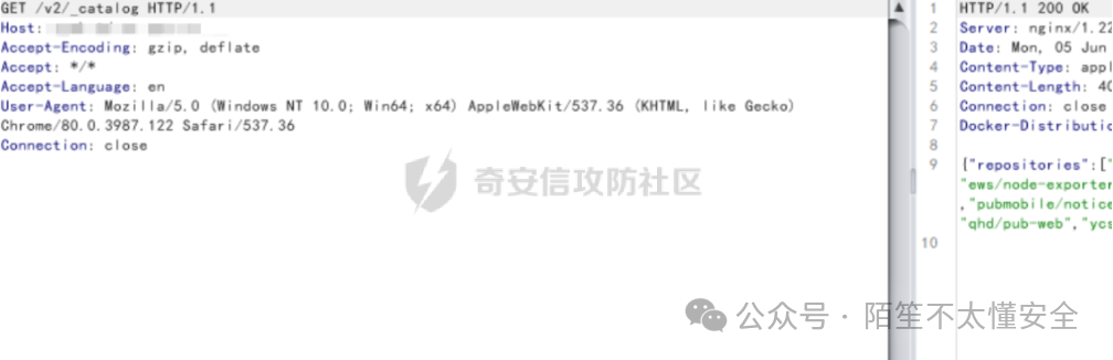 Docker Registry API未授权访问截图