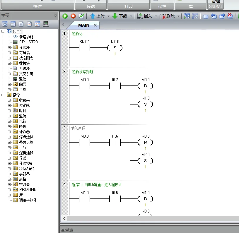 生成梯形图结果