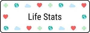 Life Stats 人生统计横幅