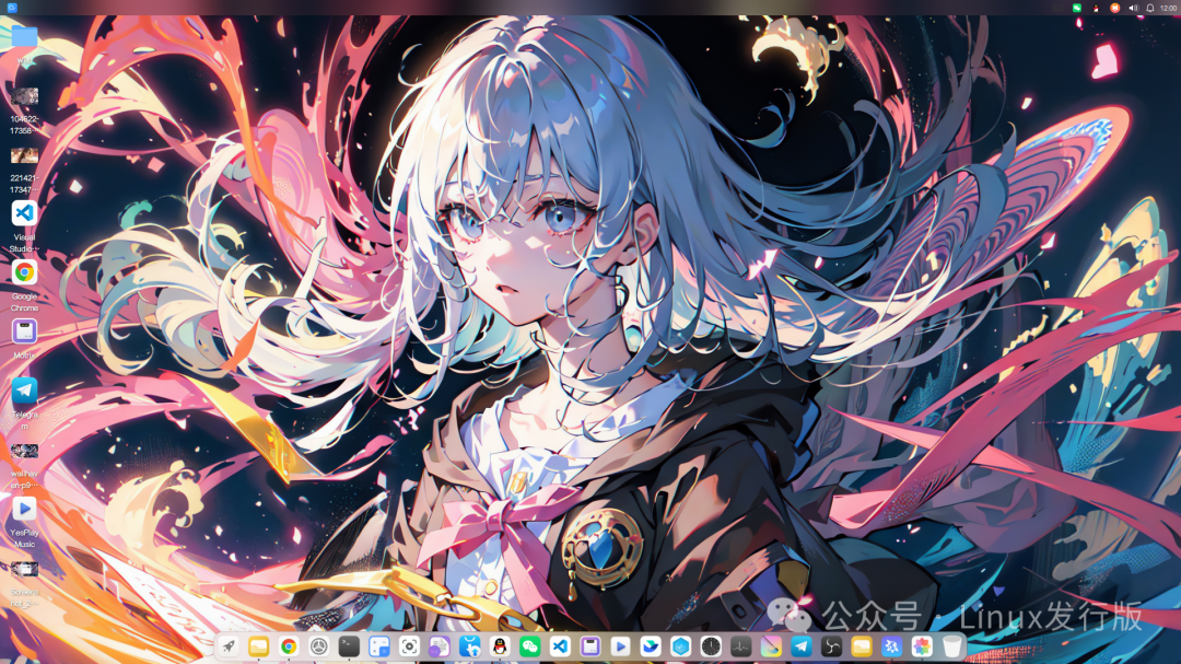 Lingmo OS 动漫风格桌面壁纸
