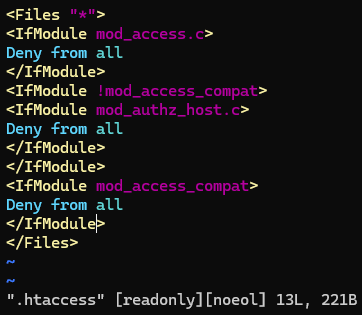 BackWPUp .htaccess 权限控制代码片段,Deny from all 指令