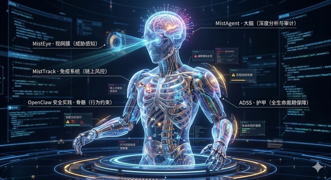 五层递进式数字堡垒架构示意图