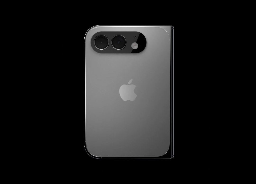 折叠屏 iPhone 背部概念设计图