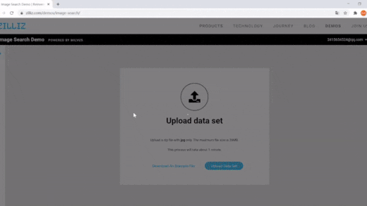 Milvus 图像搜索演示