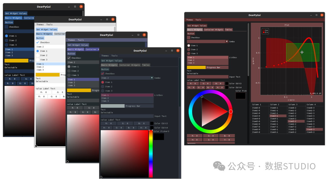 GitHub - hoffstadt/DearPyGui: Dear PyGui: A fast and powerful Graphical&nbsp;&nbsp;User Interface Toolkit for Python with minimal dependencies