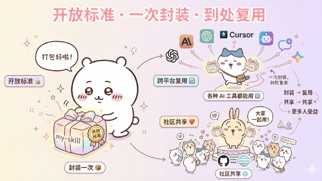 开放标准与社区共享的漫画