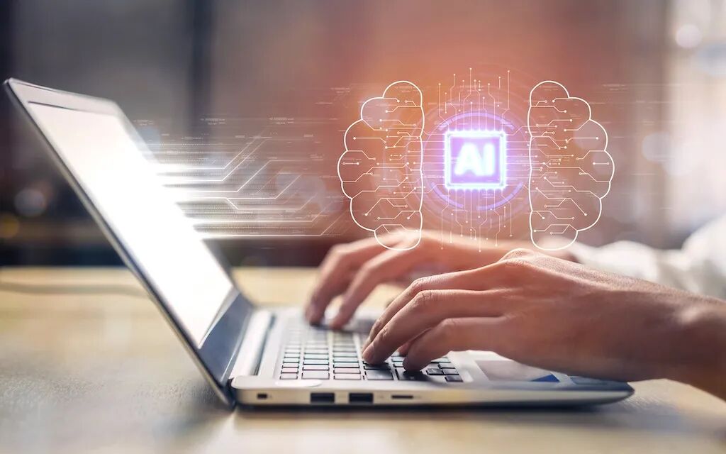 AI与云计算技术示意图