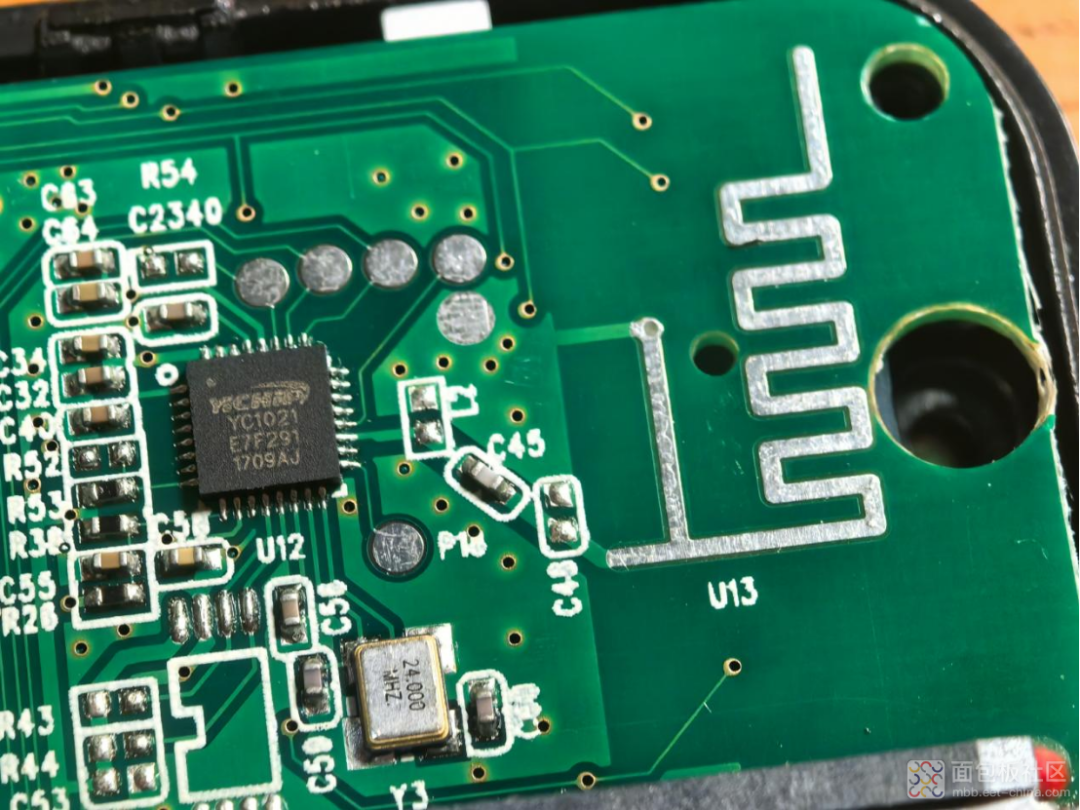 易兆微YC1021蓝牙芯片特写