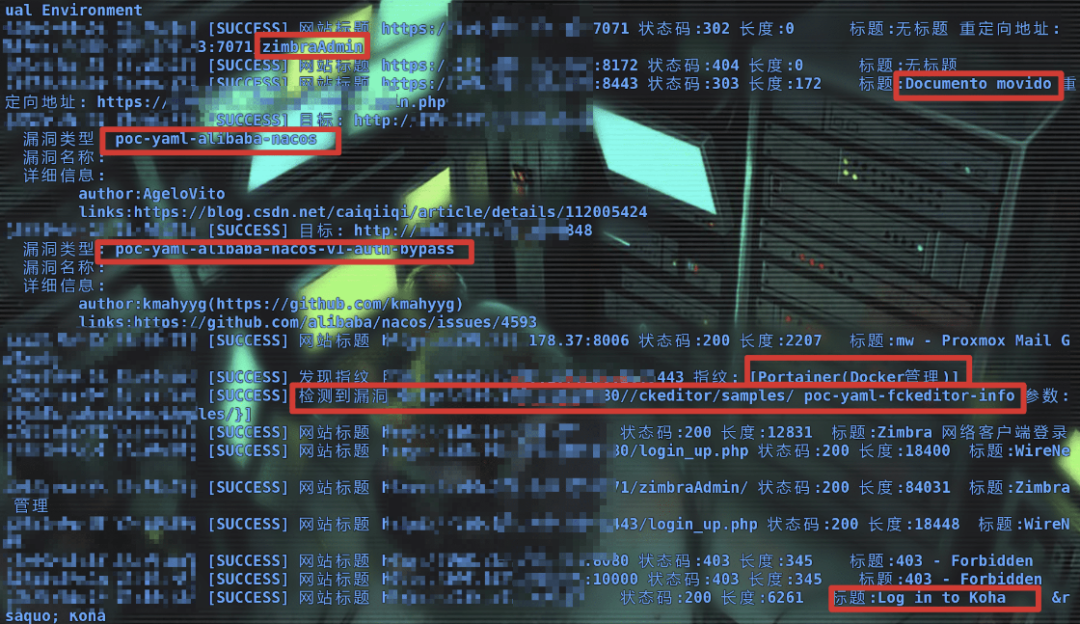 Fscan扫描发现的漏洞详情2