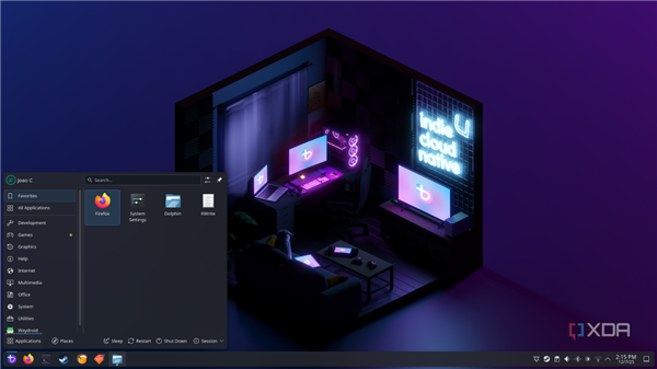 Zorin OS桌面截图
