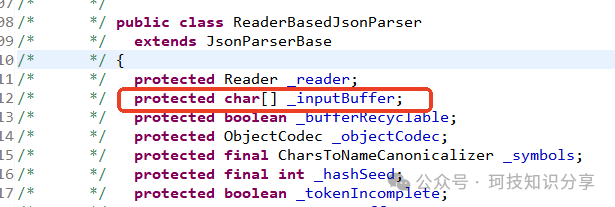 ReaderBasedJsonParser字段