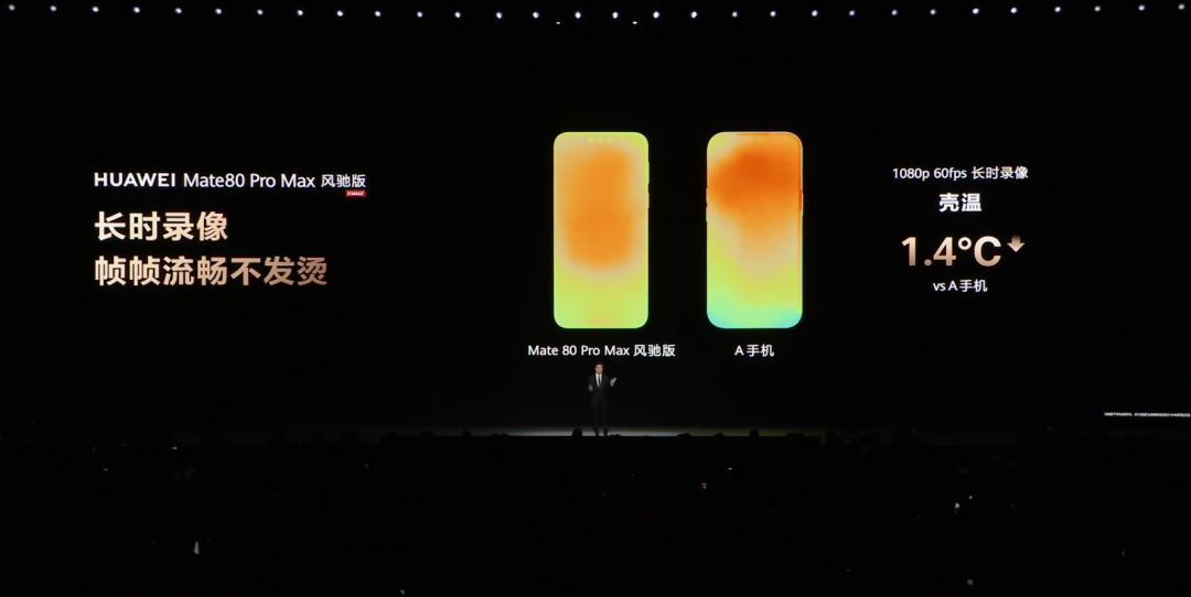 手机长时间录像散热对比