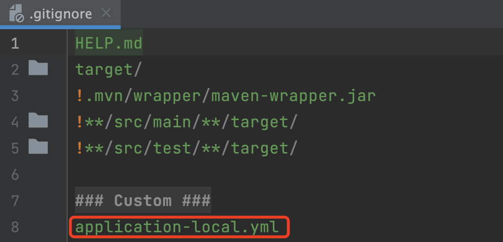 .gitignore文件示例
