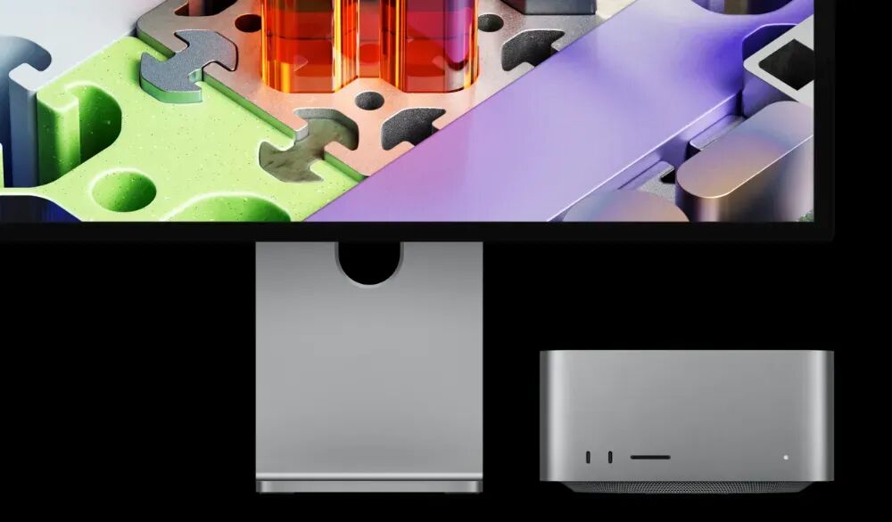 Studio Display XDR正面展示