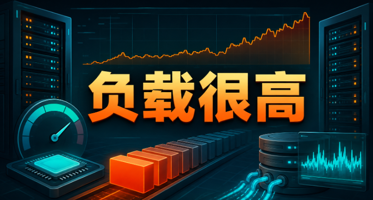 Linux 节点负载很高但 CPU 空闲示意图