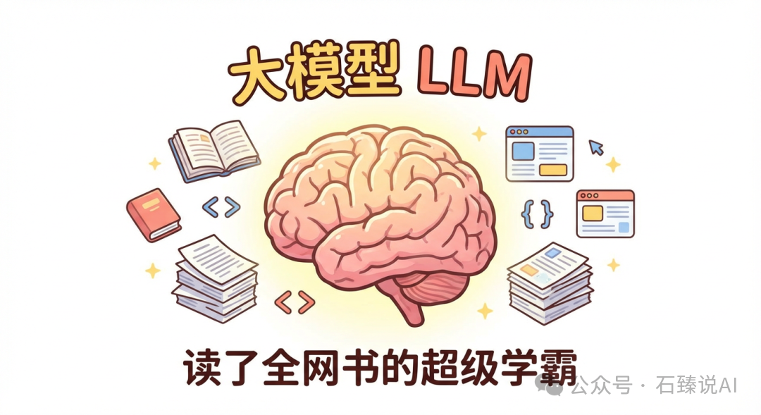 大模型LLM的核心能力示意图