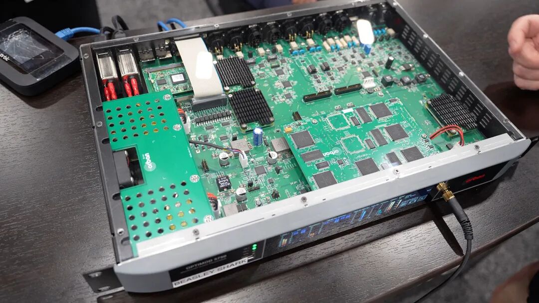 Orban Optimod 5750 Pi CM4 cluster inside