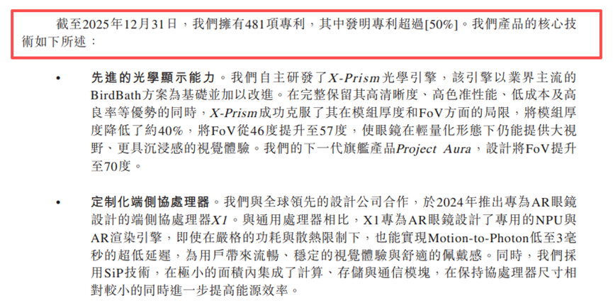 XREAL专利与核心技术介绍截图