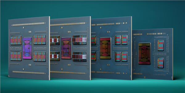 AMD EPYC 芯片晶圆