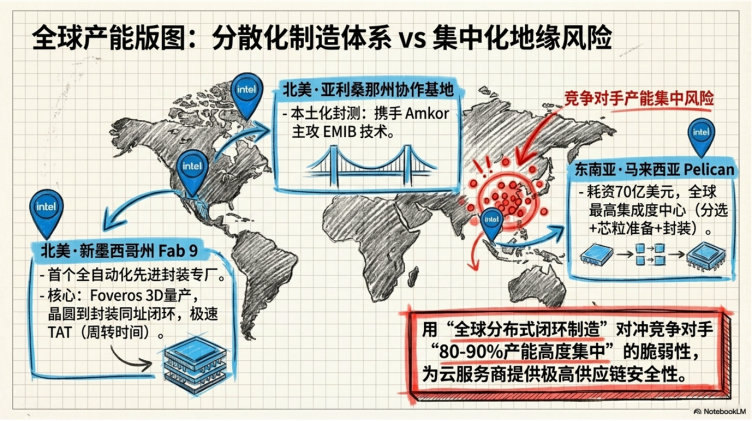 全球产能版图：分散化制造体系 vs 集中化地缘风险