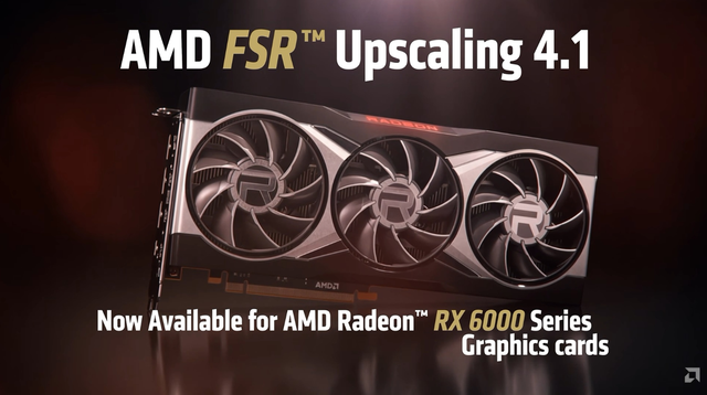 AMD FSR 4.1 现已支持 Radeon RX 6000 系列显卡